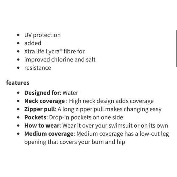 NWT Lululemon Zip Back Paddle Suit - Picture 4 of 10